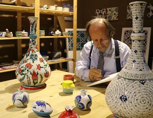 Perfecting delicate art of tiles for four decades