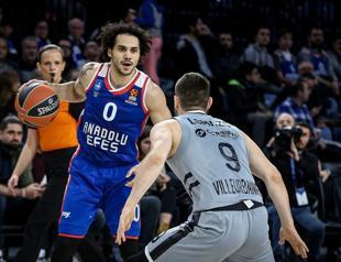 EuroLeague: Leading Anadolu Efes beat ASVEL 101-74 for fifth win in row