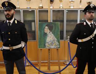 Painting found in Italian museum wall is stolen Klimt