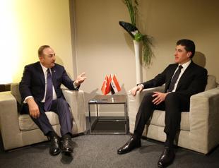 Turkish foreign minister meets Iraqi Kurd leader