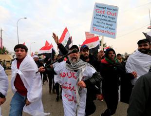 Iraq protesters demand US military pullout