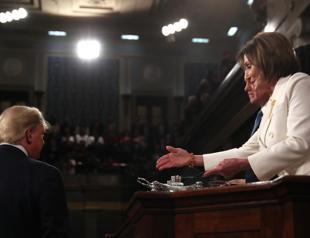Trump-Pelosi feud erupts during speech to Congress as impeachment trial nears end