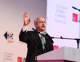 Main opposition leader stresses five problems of Turkey at Istanbul congress
