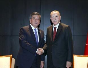 Turkish, Kyrgyz presidents talk over phone