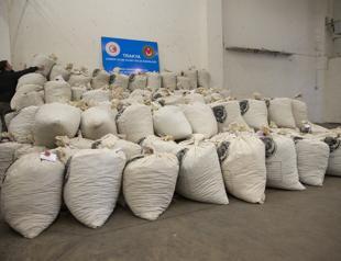 Turkey seizes record 2 tons of marijuana at border gate