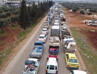 27,000 civilians flee Idlib in four days