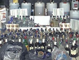 Turkey seizes 245 liters of counterfeit alcohol