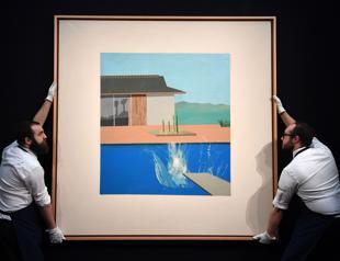 Hockneys pop art icon ‘The Splash’ sells for £23.1 mln