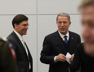 Turkish defense chief holds talks at NATO amid Idlib tensions