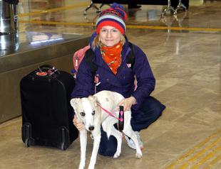 German vet student rescues stray dog in Turkey