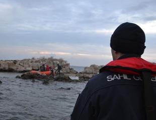 Turkish coastguard rescues 10 irregular migrants