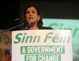 Irelands Sinn Fein demands place in government at Dublin rally