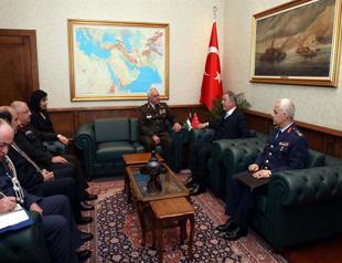 Turkish, Jordanian defense ministers meet