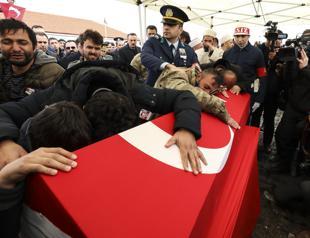 Funerals held for soldiers killed in Idlib