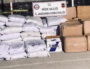 3.6 tons of contraband tobacco seized in Turkey