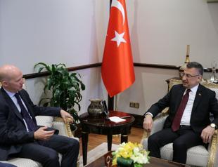 Turkish vice president receives British ambassador