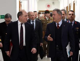 Turkish defense minister meets with British counterpart