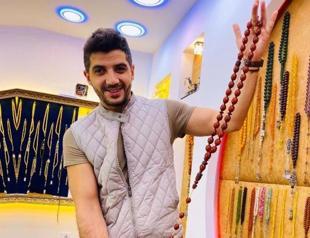 Hand-made prayer beads to fetch 300,000 liras