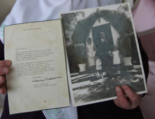 Turkish woman keeps letter from Jacqueline Kennedy for 57 years