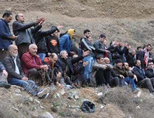 Banned fans watch game from hills in Black Sea city
