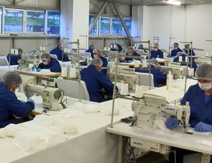 Gendarmerie facility starts mask production