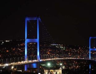 Istanbul landmarks to be decorated in blue lights for autism awareness