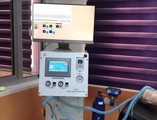 Border town school produces ventilator