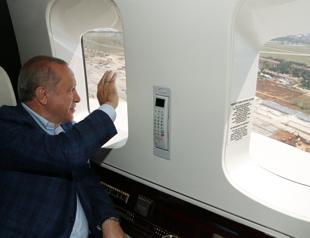Erdoğan inspects hospitals in Istanbul