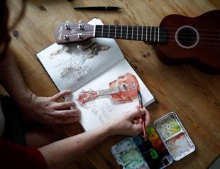 Beauty in radishes: Parisian tells lockdown story in watercolor