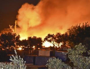 Scores homeless after Greek migrant camp fire: Official
