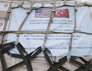 Turkish plane with 2nd batch of virus aid lands in US