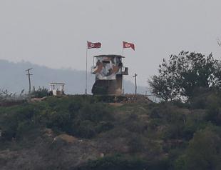 North and South Korea troops exchange fire along border