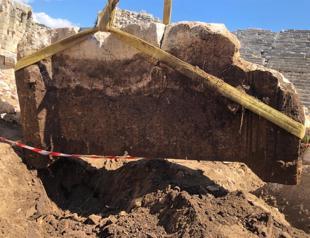 Inscription unearthed in ancient city of Patara