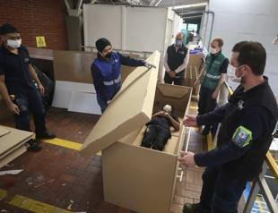 Colombian company creates bed that can double as coffin