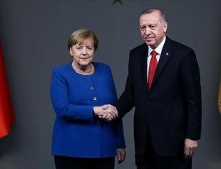 Erdoğan, Merkel discuss cooperation in fight against COVID-19