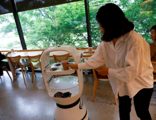 South Korean cafe hires robot barista to help with social distancing