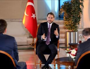 Turkey seeking to end 2020 with growth: Finance minister