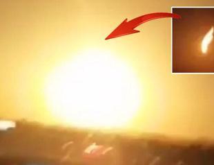 Meteorite fireball lights up Turkey’s sky as it crashes towards Earth