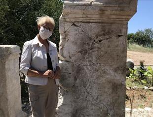 Unearthed relic in Patara honors Roman senator