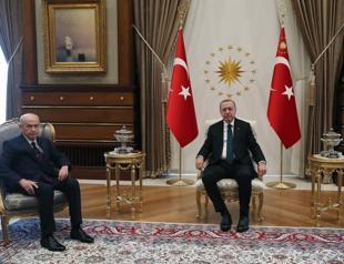 President Erdoğan meets nationalist party leader