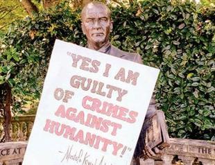 Atatürk statue in US capital attacked