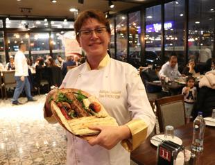 Russian writer learns secrets of kebab-making from masters