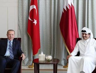 Turkish president, Qatar emir meet in Doha