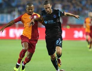 Galatasaray and Trabzonspor clash in Turkish Süper Lig