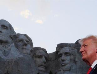 Trump visits Rushmore and bemoans racial protests