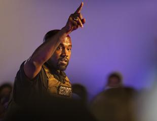 A tearful Kanye West launches presidential campaign with rambling rally