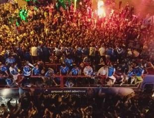 Health minister says football fans’ celebrations ‘worrying’