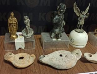 Turkish police seize 155 historical artifacts