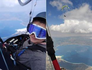 Gülşah Hoş breaks paragliding record at almost 240 km