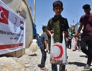 Turkey distributes Eid meat to refugee families in Iraq